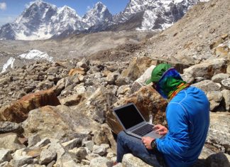 Internet 3G pe Muntele Everest